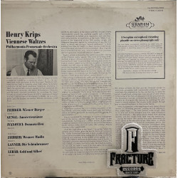 HENRY KRIPS, PHILHARMONIA PROMENADE ORCHESTRA – VIENNESE WALTZES VINYL