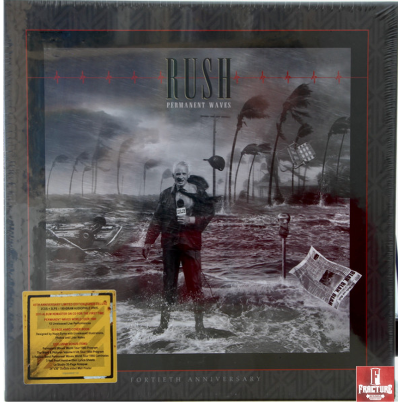 RUSH – PERMANENT WAVES CD/ VINYL. BOX SET, DELUXE EDITION, LIMITED EDITION, 40TH ANNIVERSARY 602508607158