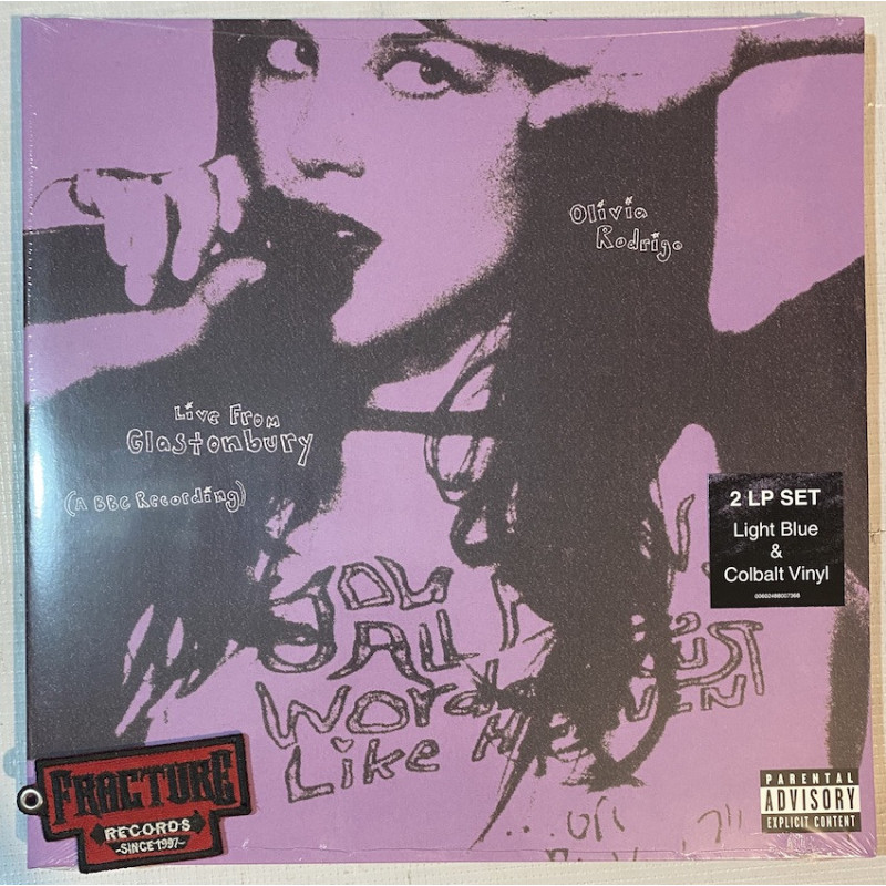 OLIVIA RODRIGO – LIVE FROM GLASTONBURY (A BBC RECORDING) VINYL LIGHT BLUE/COLBALT 602488007368