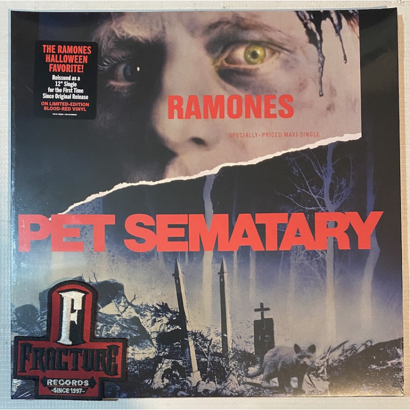 RAMONES – PET SEMATARY VINYL RED BLOOD 081227808037