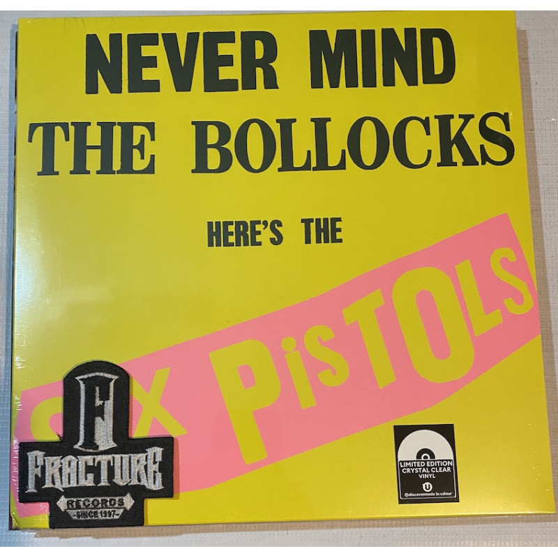 SEX PISTOLS – NEVER MIND THE BOLLOCKS HERE'S THE SEX PISTOLS VINYL CLEAR 602478535611