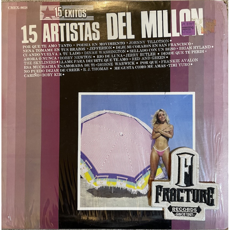 15 ARTISTAS DEL MILLON VINYL CMEX-9038
