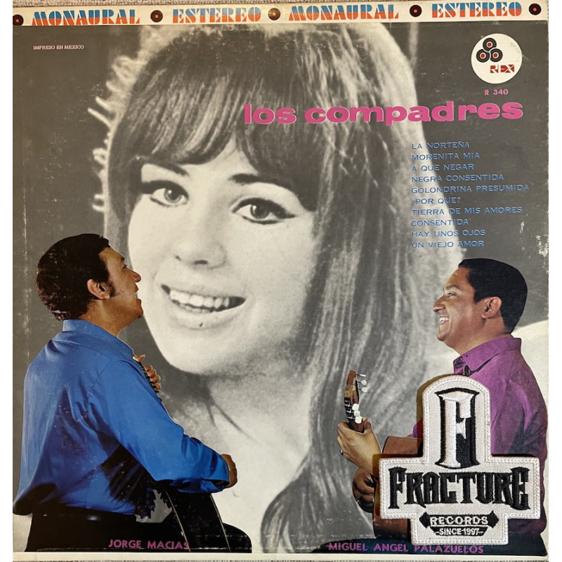 LOS COMPADRES - JORGE MACIAS Y MIGUEL A PALAZUELOS VINYL R-340