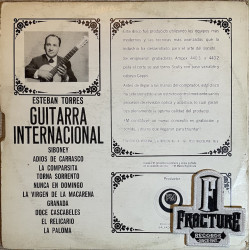 ESTEBAN TORRES – GUITARRA INTERNACIONAL VINYL