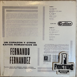 FERNANDO FERNANDEZ – UN CORAZON... Y OTROS EXITOS ROMANTICOS VINYL