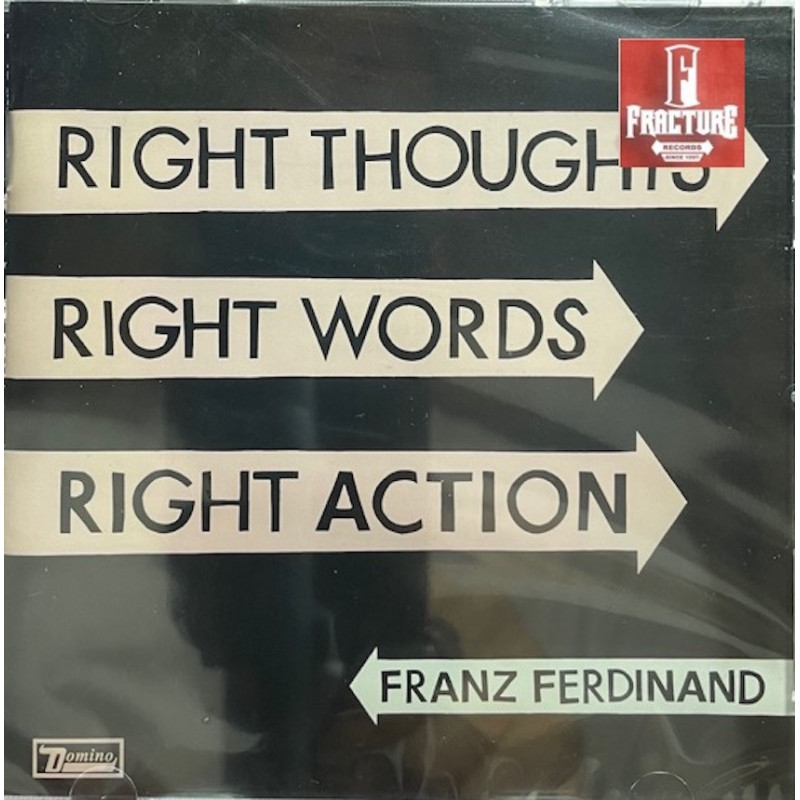 FRANZ FERDINAND – RIGHT THOUGHTS, RIGHT WORDS, RIGHT ACTION CD 888837645829