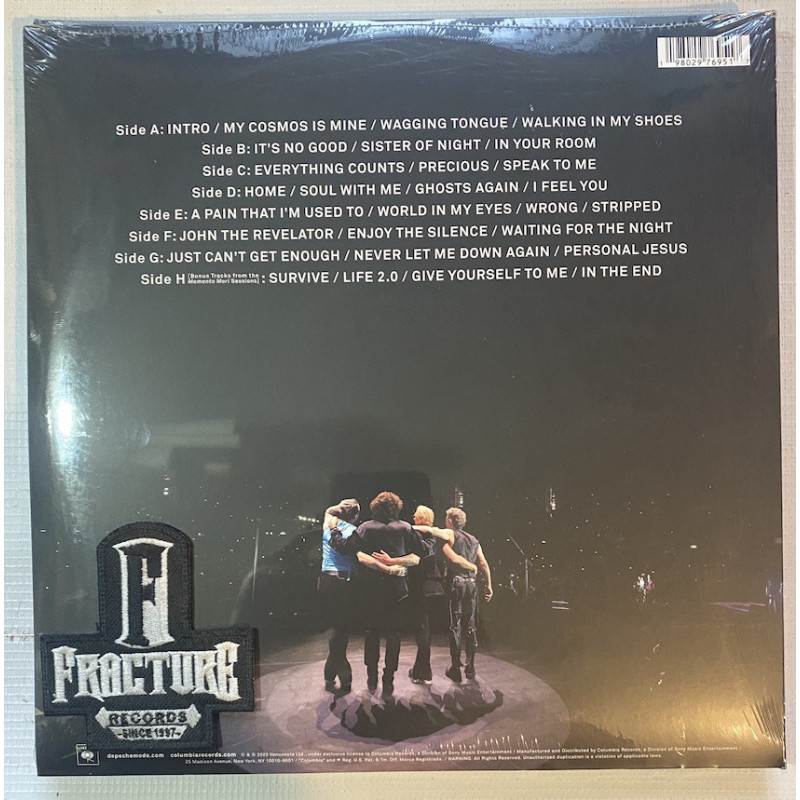 DEPECHE MODE – MEMENTO MORI: MEXICO CITY 4VINYL BLUE