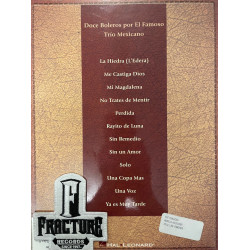 TRÍO LOS PANCHOS DOCE BOLEROS PARA VOZ, PIANO Y GUITARRA - CANCIONERO
