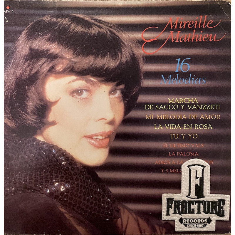 MIREILLE MATHIEU – 16 MELODIAS VINYL LATV-10