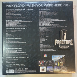 PINK FLOYD – WISH YOU WERE HERE BOX SET, DELUXE EDITION, REISSUE, 50TH ANNIVERSARY 198028767415