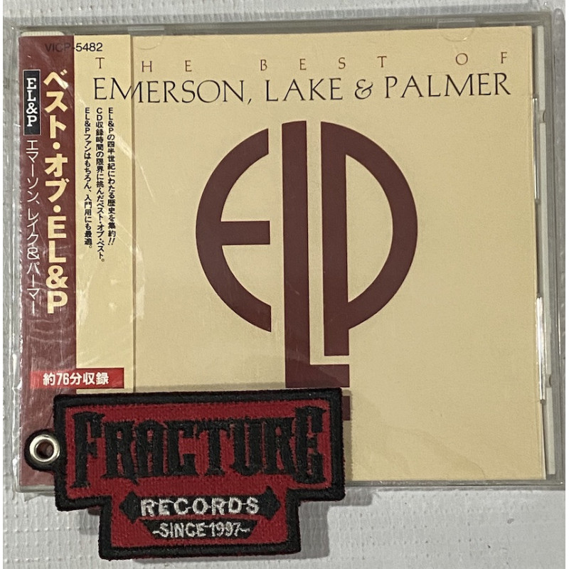 EMERSON, LAKE & PALMER ‎– THE BEST OF EMERSON, LAKE & PALMER CD JAPONES 4988002305681