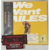 MILES DAVIS ‎– WE WANT MILES CD JAPONES 4988009976396