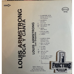 LOUIS ARMSTRONG – TOCA Y CANTA VINYL