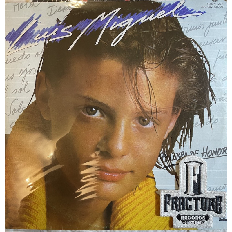 LUIS MIGUEL – PALABRA DE HONOR VINYL SLEMN-1227