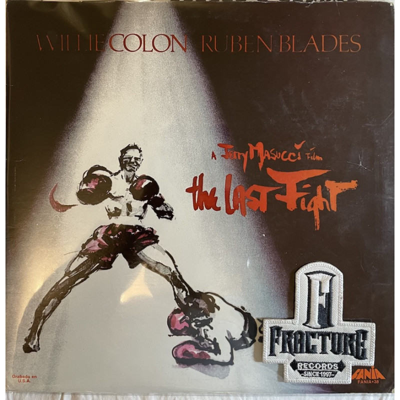 WILLIE COLÓN / RUBEN BLADES – THE LAST FIGHT VINYL FANIA-38
