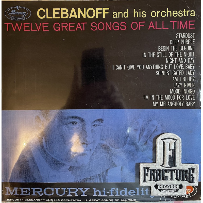 CLEBANOFF AND HIS ORCHESTRA – TWELVE GREAT SONGS OF ALL TIME VINYL 80001