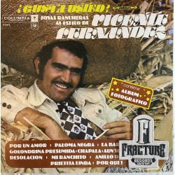 VICENTE FERNÁNDEZ – ¿GUSTA USTED? JOYAS RANCHERAS AL ESTILO DE VICENTE FERNÁNDEZ VINYL DCS-815