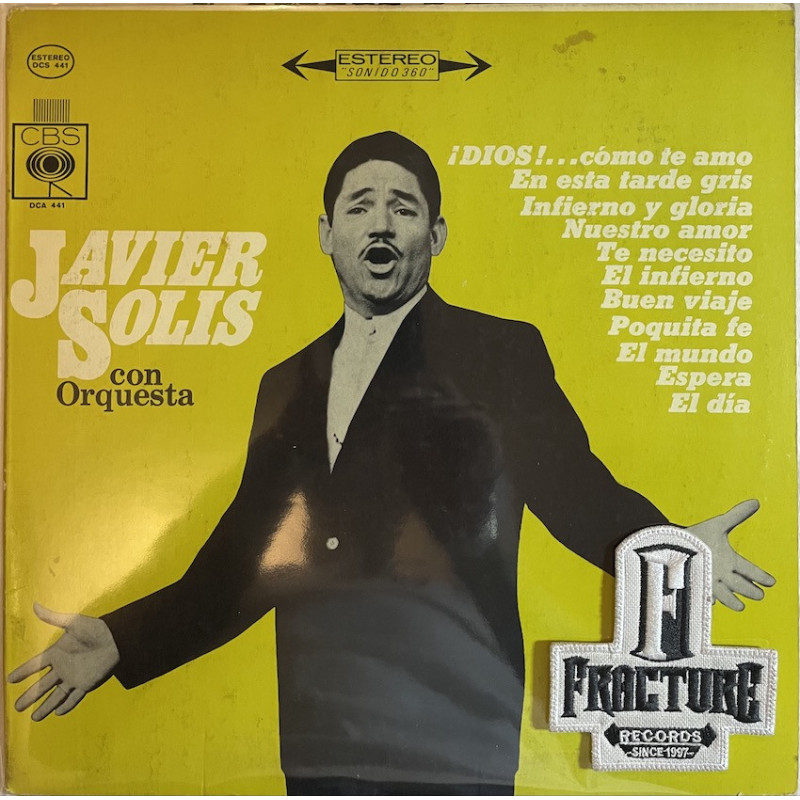JAVIER SOLIS – JAVIER SOLIS CON ORQUESTA VINYL DCA-441