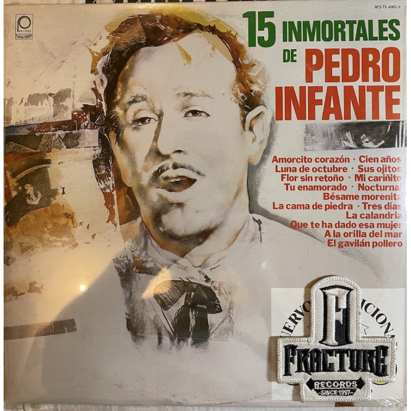 PEDRO INFANTE – 15 INMORTALES DE PEDRO INFANTE VINYL TV 4001-9