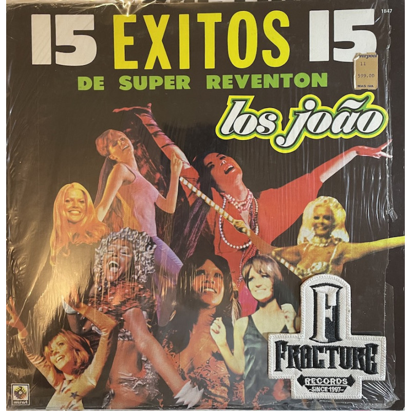 LOS JOAO – 15 EXITOS DE SUPER REVENTÓN VINYL ED-1847