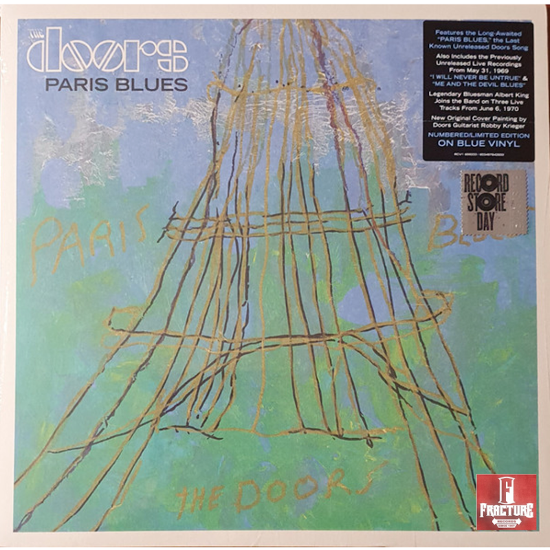THE DOORS – PARIS BLUES VINYL BLUE BLACK FRIDAY RSD 2022 603497842933