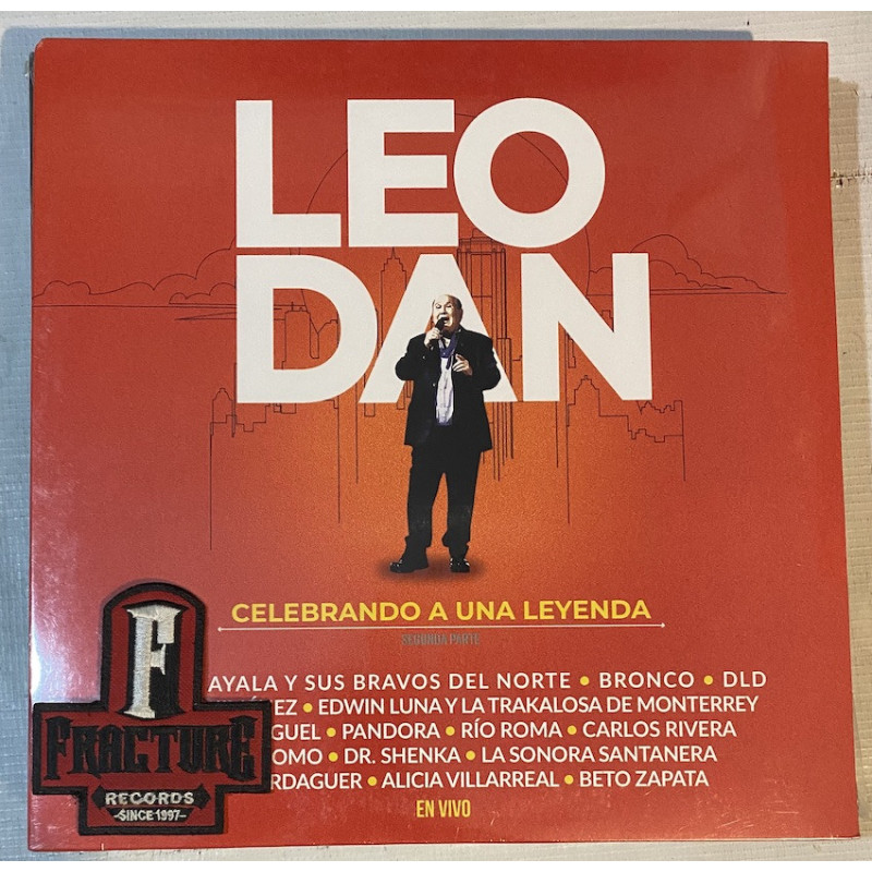 LEO DAN ‎– CELEBRANDO A UNA LEYENDA SEGUNDA PARTE: EN VIVO VINYL /DVD 196588305917