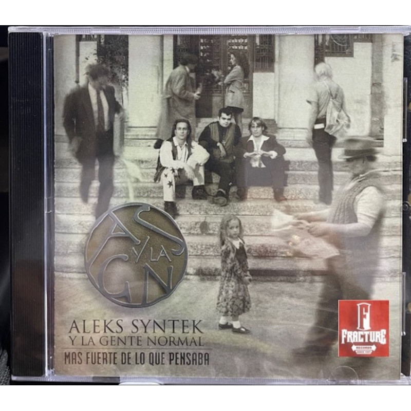 ALEKS SYNTEK Y LA GENTE NORMAL – MAS FUERTE DE LO QUE PENSABA CD 077778957027