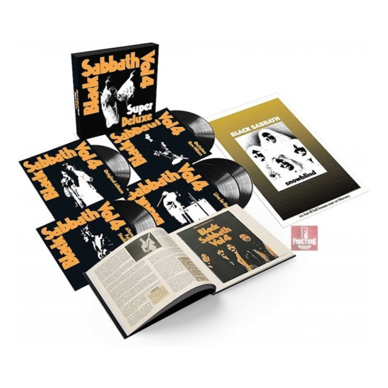 BLACK SABBATH – BLACK SABBATH VOL. 4 SUPER DELUXE 5LP´S