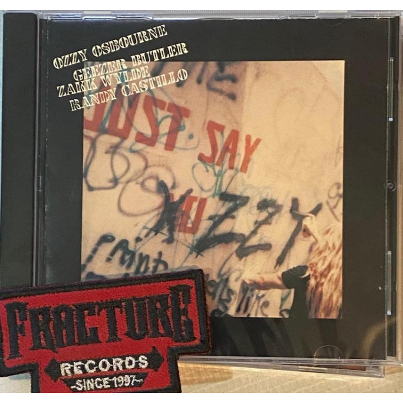 OZZY OSBOURNE – JUST SAY OZZY CD 07464454512