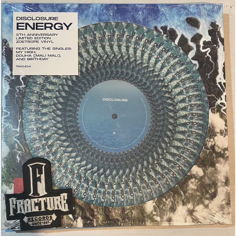 DISCLOSURE  – ENERGY VINYL ZOETROPE 5TH ANIIVERSARY