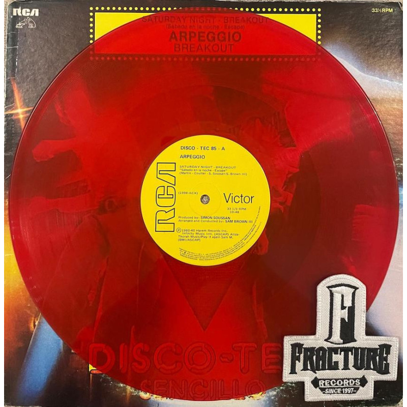 ARPEGGIO – SATURDAY NIGHT - BREAKOUT (SÁBADO EN LA NOCHE - ESCAPE)  BREAKOUT VINYL 1999-ACX