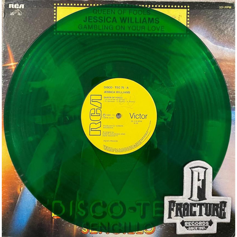 JESSICA WILLIAMS – QUEEN OF FOOLS / GAMBLING ON YOUR LOVE VINYL 1819-ACX