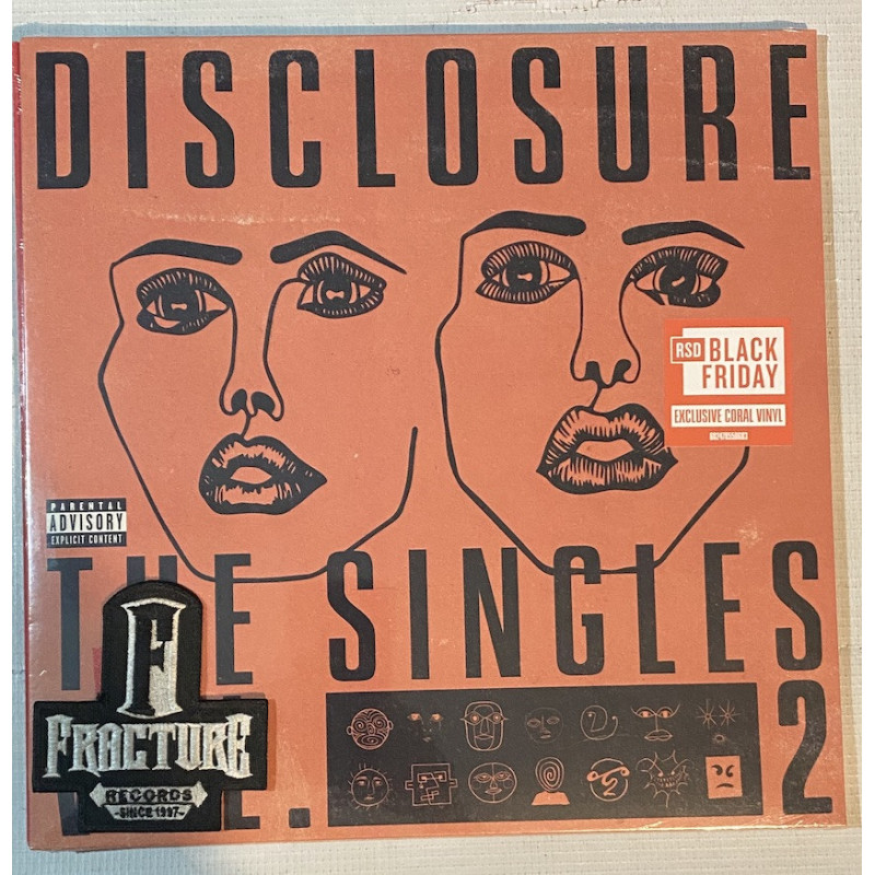 DISCLOSURE  – THE SINGLES VOL. 2 VINYL CORAL BLACK FRIDAY RSD 2025 602478550683