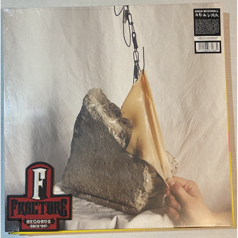 DREW MCDOWALL – AGALMA VINYL  GREEN, DARK TRANSPARENT 011586670631