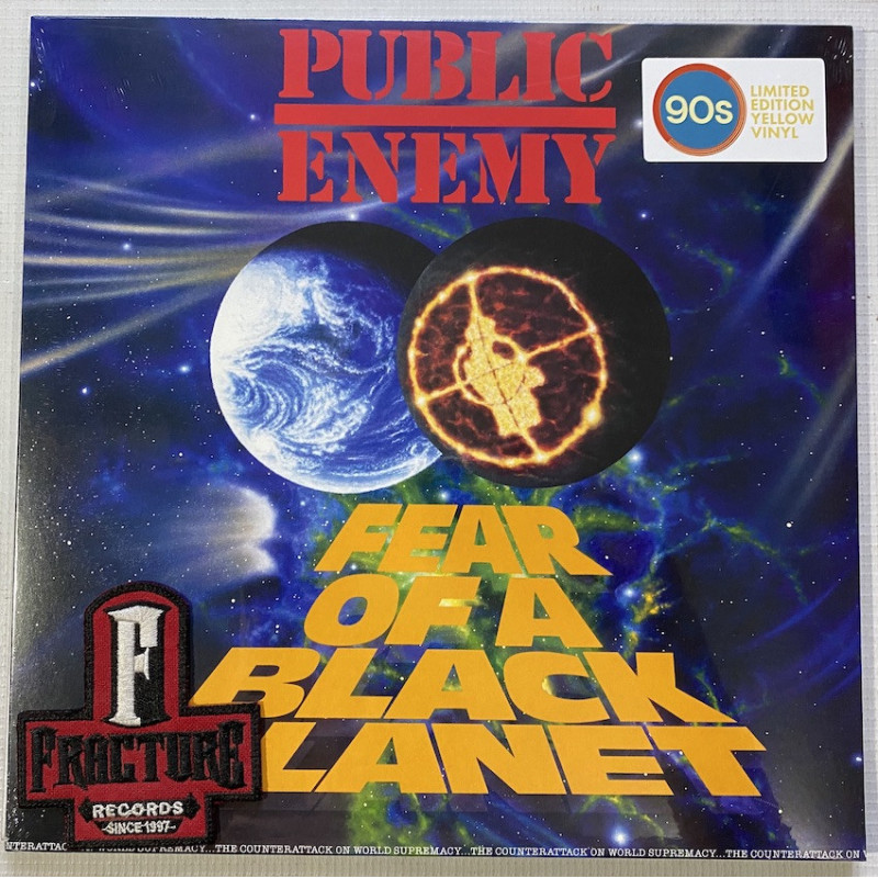 PUBLIC ENEMY – FEAR OF A BLACK PLANET VINYL YELLOW 602475962786