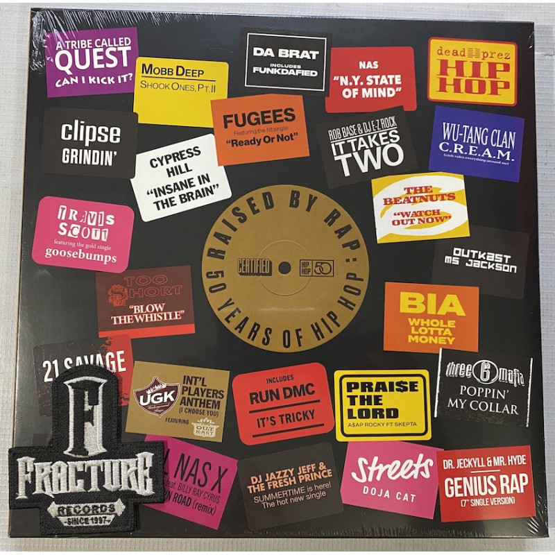 RAISED BY RAP: 50 YEARS OF HIP HOP VINYL 196587511616