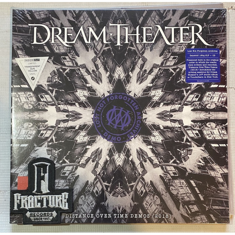 DREAM THEATER – DISTANCE OVER TIME DEMOS (2018) VINYL YELLOW /CD 196587707316