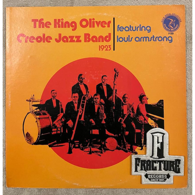 THE KING OLIVER CREOLE JAZZ BAND, FEATURING LOUIS ARMSTRONG – 1923 VINYL 7133