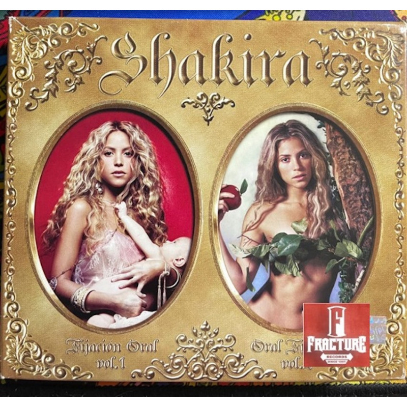 SHAKIRA – ORAL FIXATION VOLUMES 1 & 2 2CDs DVD 886970448321