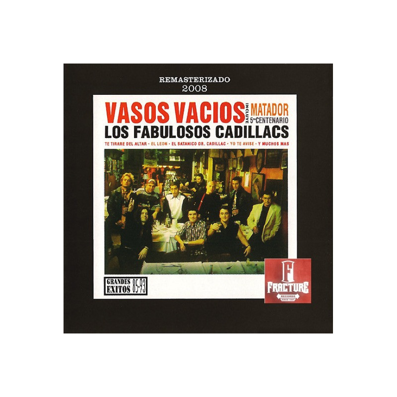 LOS FABULOSOS CADILLACS – VASOS VACÍOS CD 886973291429