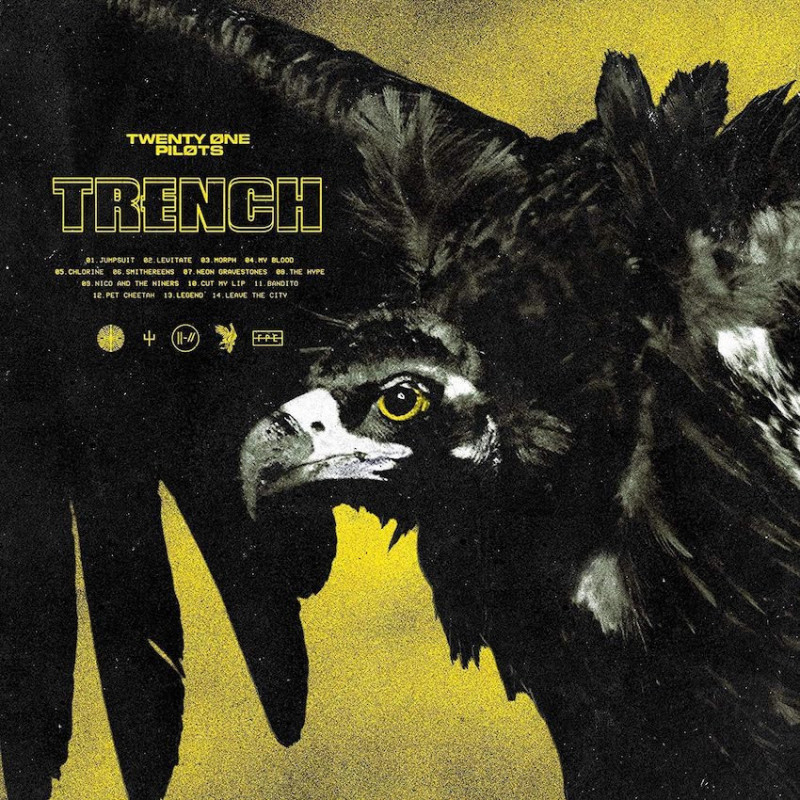 TWENTY ONE PILOTS – TRENCH CD 075678654558