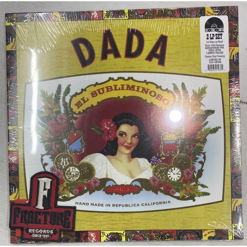DADA -EL SUBLIMINOSO (REMASTERED, EXPANDED, 30TH ANNIVERSARY) VINYL PLASMA RSD 2026 0848064019824