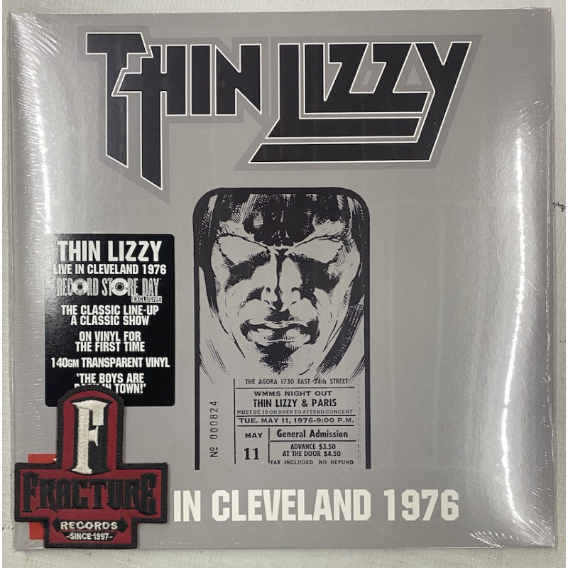 THIN LIZZY - LIVE IN CLEVELAND 1976 VINYL CLEAR RSD 2026 0602488016513