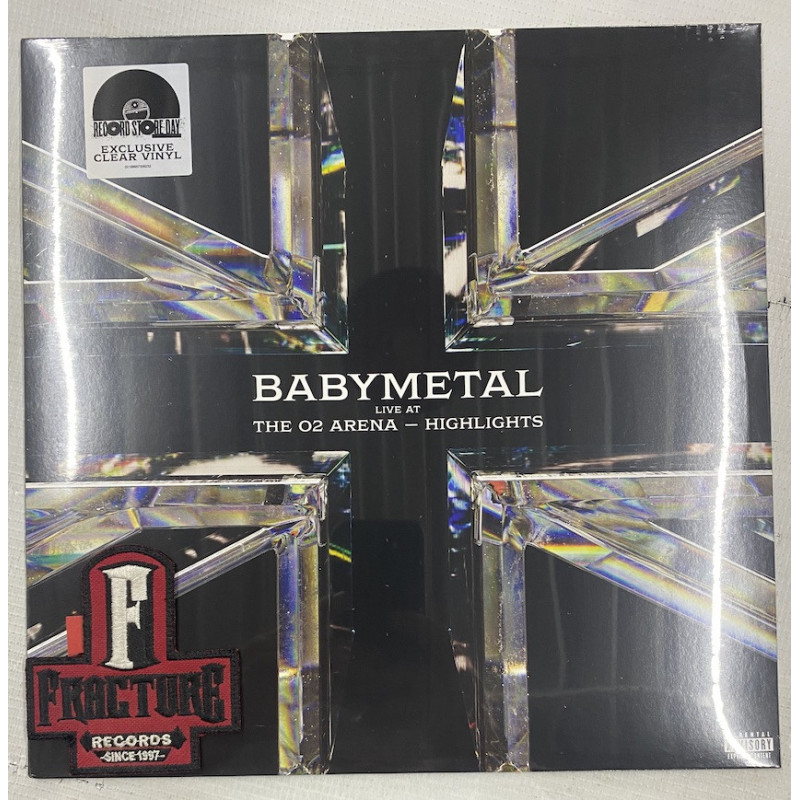 BABYMETAL - LIVE AT THE O2 ARENA - HIGHLIGHTS VINYL CLEAR RSD 2026 0199957306232