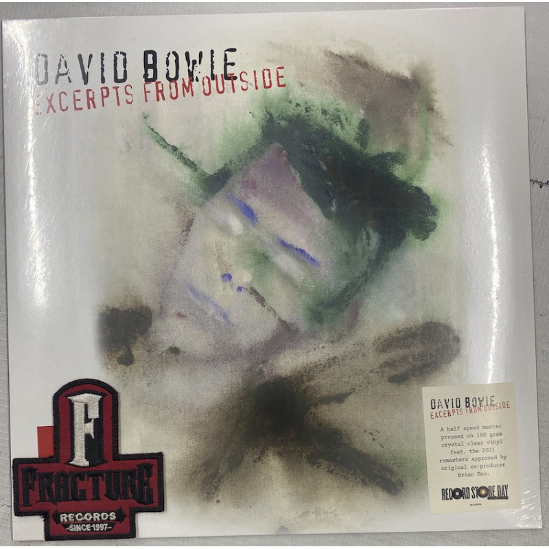DAVID BOWIE - EXCERPTS FROM OUTSIDE VINYL CLEAR HALF SPEED RSD 2026 5021732943996