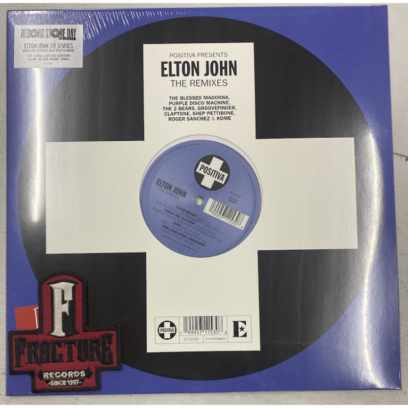 ELTON JOHN - POSITIVA PRESENTS: ELTON JOHN - THE REMIXES VINYL GLOW-IN-THE-DARK RSD 2026
