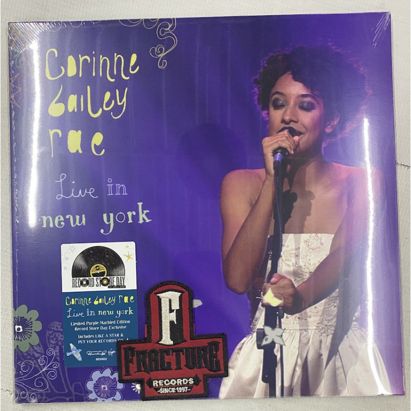 CORINNE BAILEY RAE - LIVE IN NEW YORK VINYL PURPLE MARBLED RSD 2026 602488306027