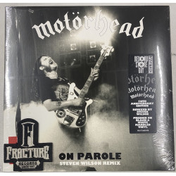 MOTORHEAD - ON PAROLE STEVE WILSON REMIX VINYL BLACK & WHITE MARBLE RSD 2026 5021732623478