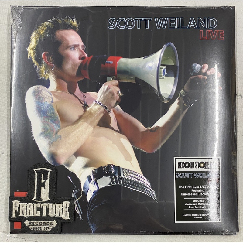 SCOTT WEILAND - LIVE VINYL LIMITED/BLUE RSD 2026 792755879467