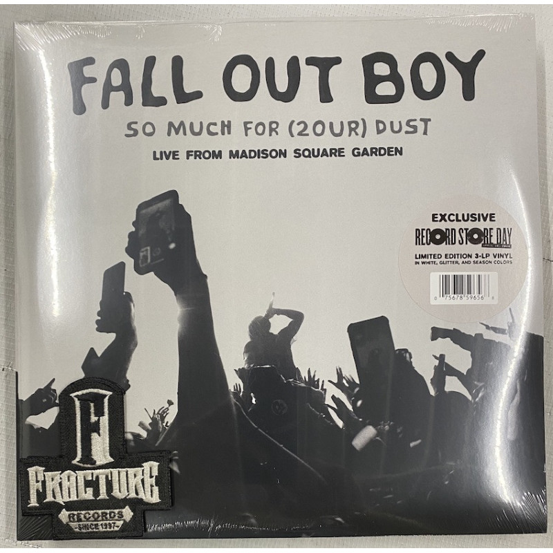 FALL OUT BOY - SO MUCH FOR (2OUR) DUST: LIVE AT MADISON SQUARE GARDEN VINYL RSD 2026 075678596568